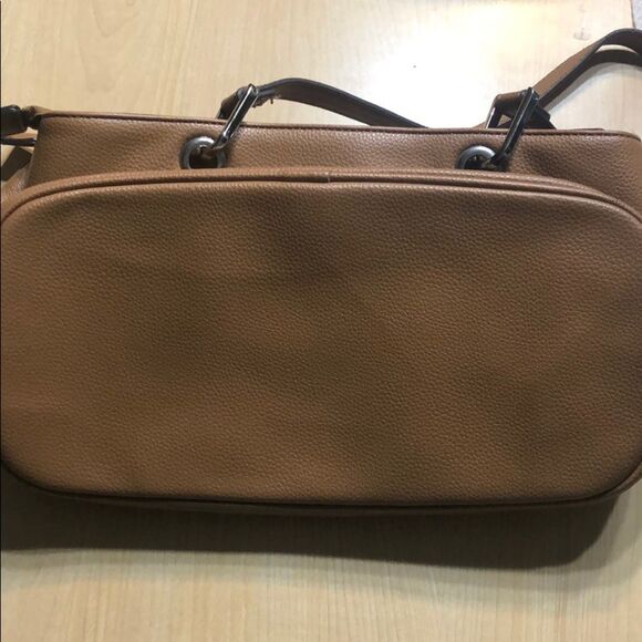 Kenneth Cole Reaction Tote Tan Hobo Bag - Picture 7 of 9